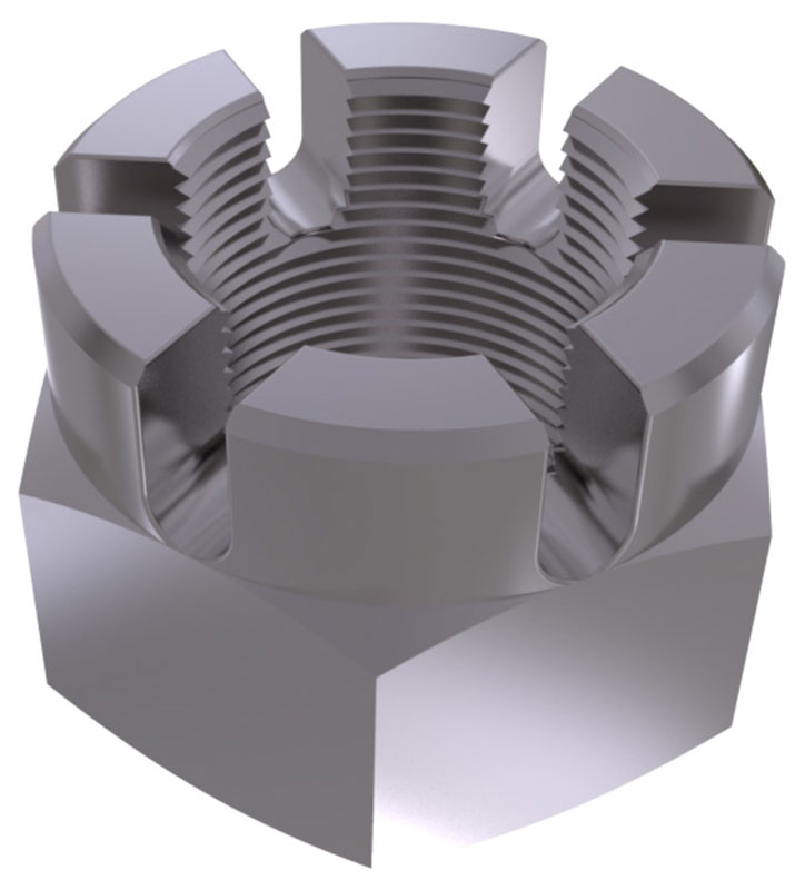DIN 935 Castle Nut